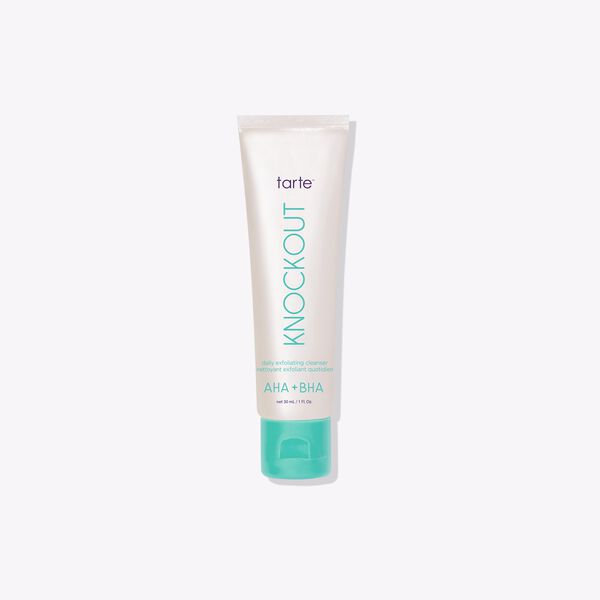 travel-size knockout daily exfoliating cleanser